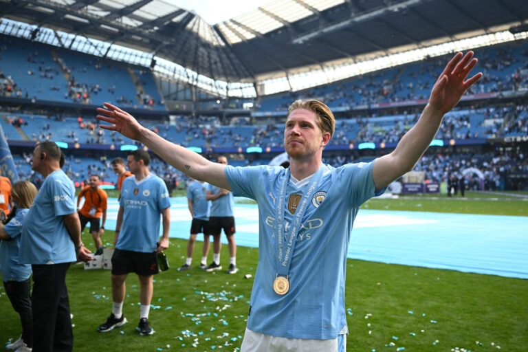 Manchester City's Kevin De Bruyne.