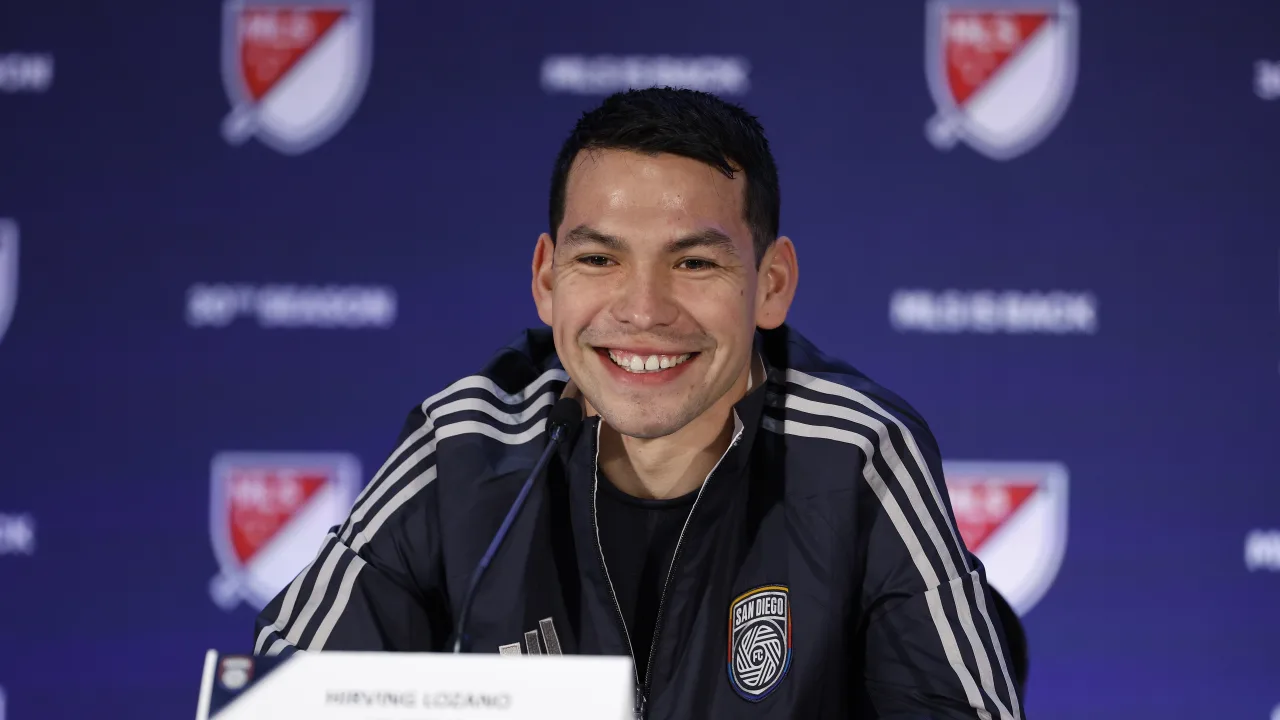 For MLS Media Day Chucky Lozano represents San Diego FC with important statements